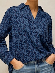 White Stuff Blue Sage Longline Cord Tunic - Image 4 of 6