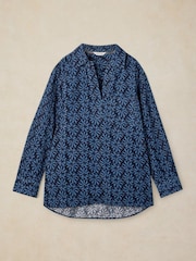 White Stuff Blue Sage Longline Cord Tunic - Image 5 of 6
