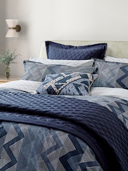 Bedeck of Belfast Sutton Geo Stripe Duvet Cover & Pillowcase Set - Bild 1 av 5