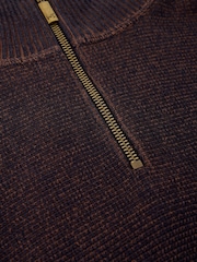 White Stuff Brown Attadale Funnel Neck Jumper - Image 6 of 6