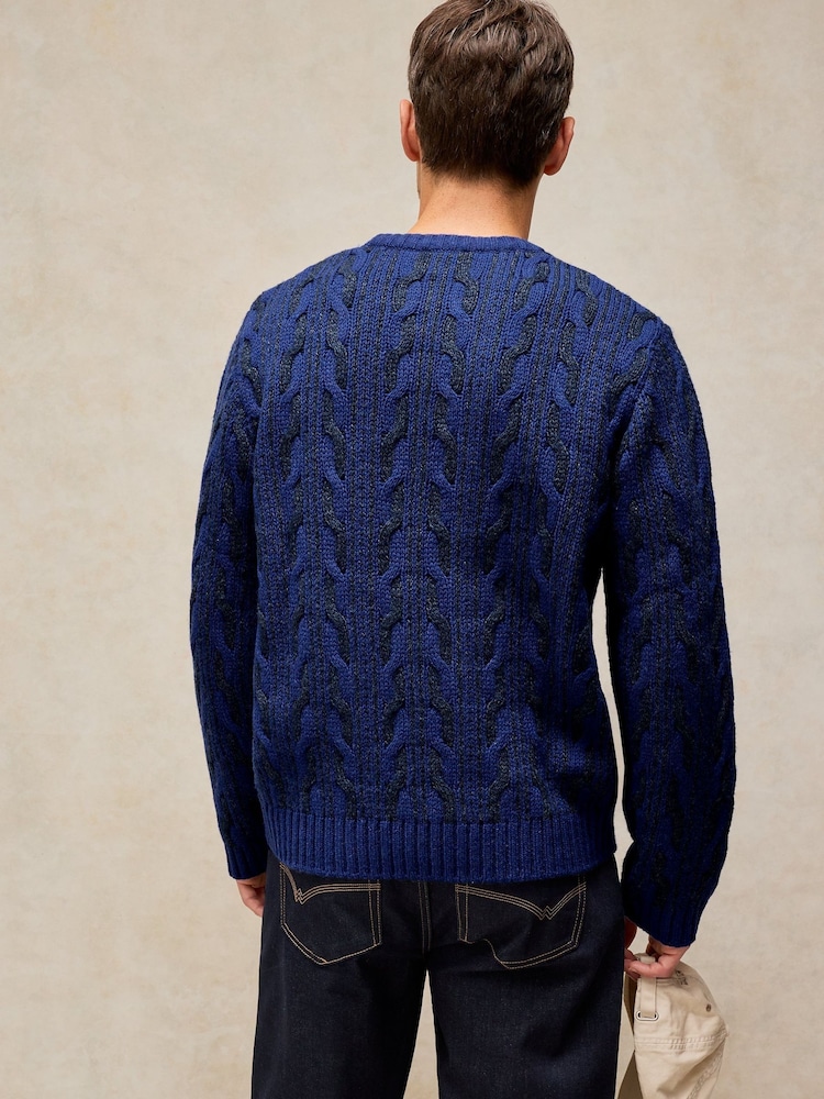 White Stuff Brixham Cable Jumper - Attēls 2 no 6