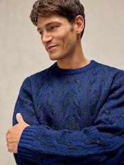 White Stuff Brixham Cable Jumper - Attēls 4 no 6