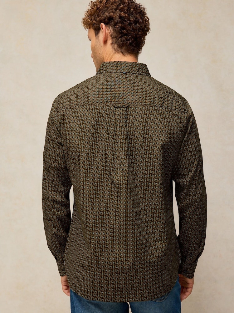 Melns - White Stuff Finsbury Print Shirt - Attēls 2 no 4