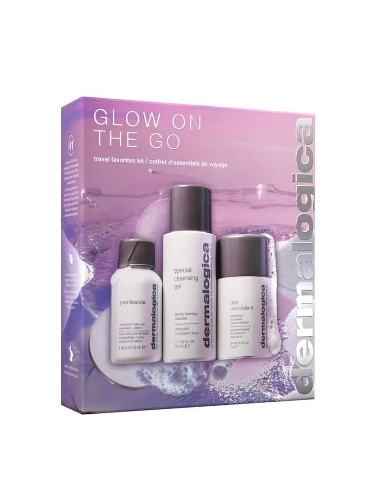 Dermalogica Glow on the go Skincare Gift Set (Worth £48) - Image 1 of 9 Dermalogica Glow on the go Skincare Gift Set (Worth £48) - Image 1 of 9