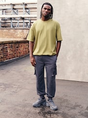 Green Oversized EDIT Heavyweight T-Shirt - Image 2 of 9
