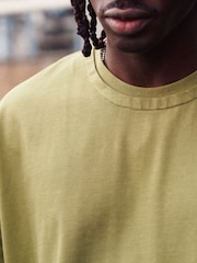 Green Oversized EDIT Heavyweight T-Shirt - Image 5 of 9