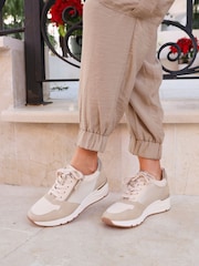 Nude - Zapatillas de deporte con detalle de cremallera lateral con cordones Luca de Linzi - Imagen 1 de 5