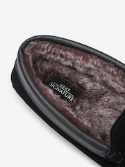 Black Signature Luxury Suede Moccasins - Image 4 of 5