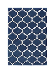 Asiatic Rugs Blue Albany Ogee Wool Rug - Image 1 of 3