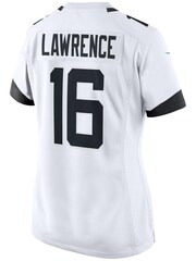 Nike White NFL Jacksonville Jaguars Game Road Jersey - Trevor Lawrence Womens - Image 3 of 3