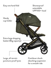 Cosatto Bureau Woosh Trail Pushchair - Image 6 of 8