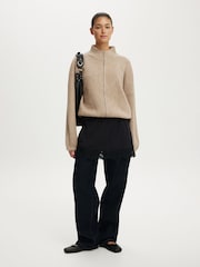 Cotton On Luxe Tuck Hem Bomber Jacket - Imagen 1 de 4