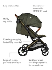 Cosatto Foxford Hall Woosh Trail Pushchair - Image 2 of 4
