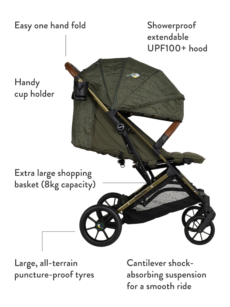 Cosatto Foxford Hall Woosh Trail Pushchair - Image 2 of 4