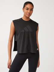 adidas Black Power Big Logo Tank Top - Image 1 of 6