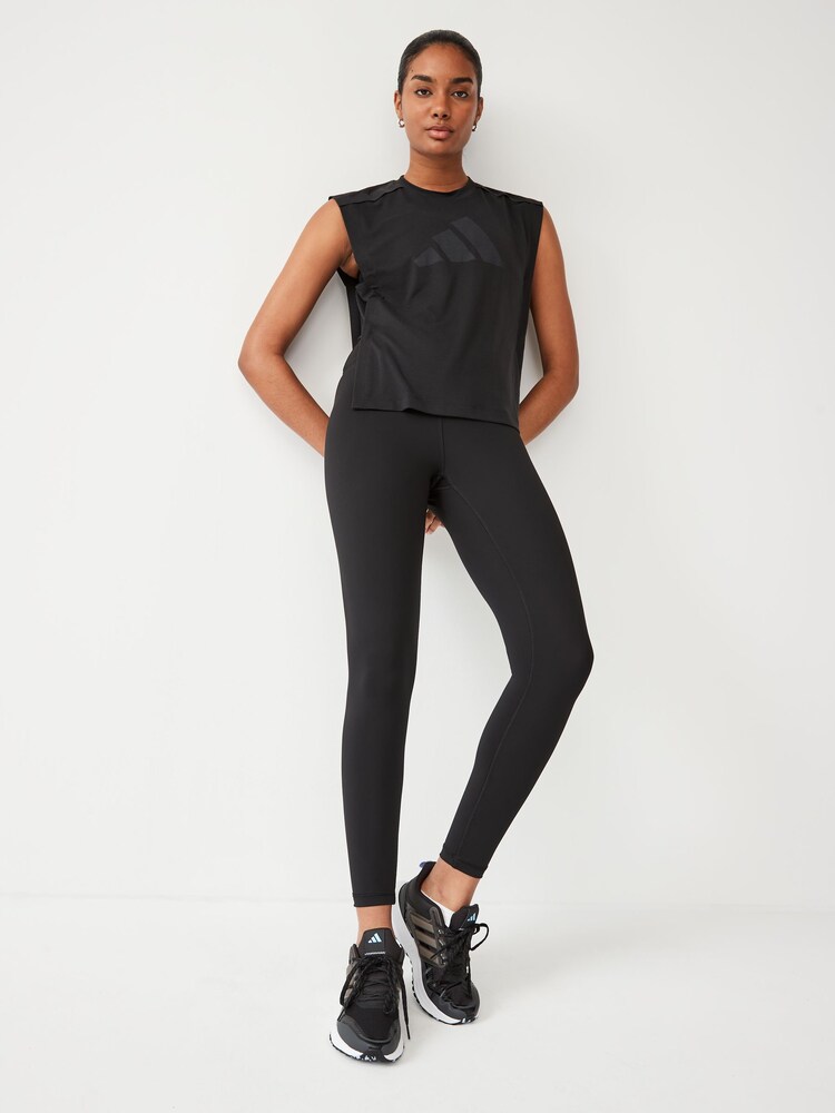 adidas Black Power Big Logo Tank Top - Image 2 of 6