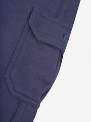 JoJo Maman Bébé Indigo Blue & Navy Blue 2-Pack Cargo Joggers - Image 5 of 11