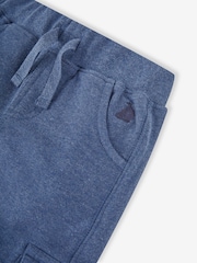 JoJo Maman Bébé Indigo Blue & Navy Blue 2-Pack Cargo Joggers - Image 6 of 11