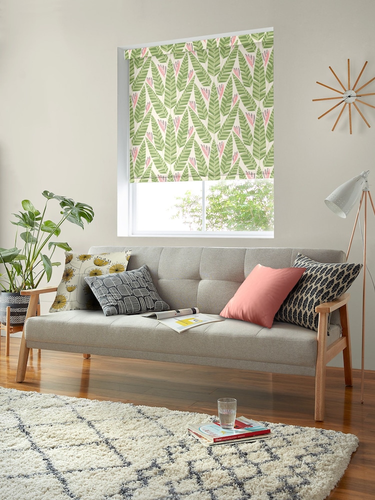 MissPrint Palm Jungle Made to Measure Roller Blinds - Image 2 of 6