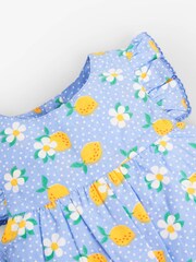 JoJo Maman Bébé Pretty Lemon Floral Baby Sunsuit - Imagen 2 de 2