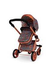 Cosatto Orange Charcoal Mister Fox Giggle Quad Dolls Pram - Image 3 of 5