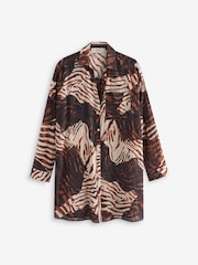 Animal Cotton Beach Shirt - Image 4 of 5
