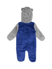 Fanatics Blue NHL New York Rangers Game Nap Teddy Fleece Onsie Newborn - Image 3 of 3