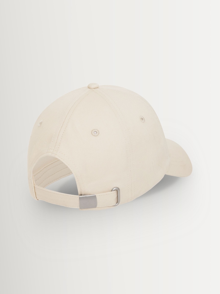 ANINE BING Cream Jeremy Baseball Cap Collegiate - Image 4 of 4