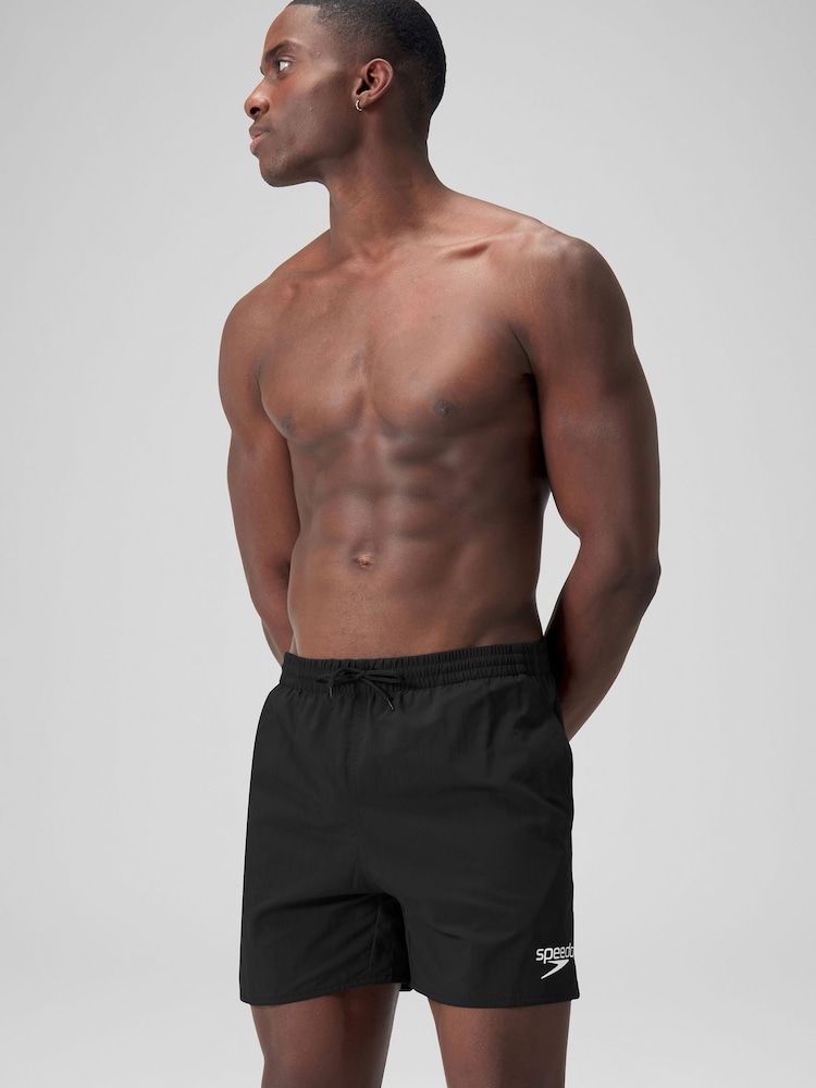 Speedo Black Mens Essential Swim Shorts - Image 4 of 6