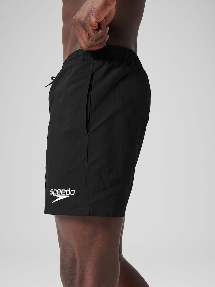 Speedo Black Mens Essential Swim Shorts - Image 5 of 6