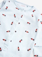 White Soldiers 3 Pack Embroidered Baby Sleepsuits (0-2yrs) - Image 6 of 8