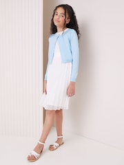 Lipsy Light Blue Occasion Bolero Cardigan (5-16yrs) - Image 3 of 4