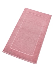 Christy Blush Pink Supreme 1000GSM 100% Cotton Bat Mat - Image 1 of 2