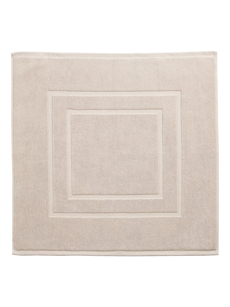 Christy Pebble Beige Brixton 850GSM 100% Cotton Bath Mat - Image 2 of 2
