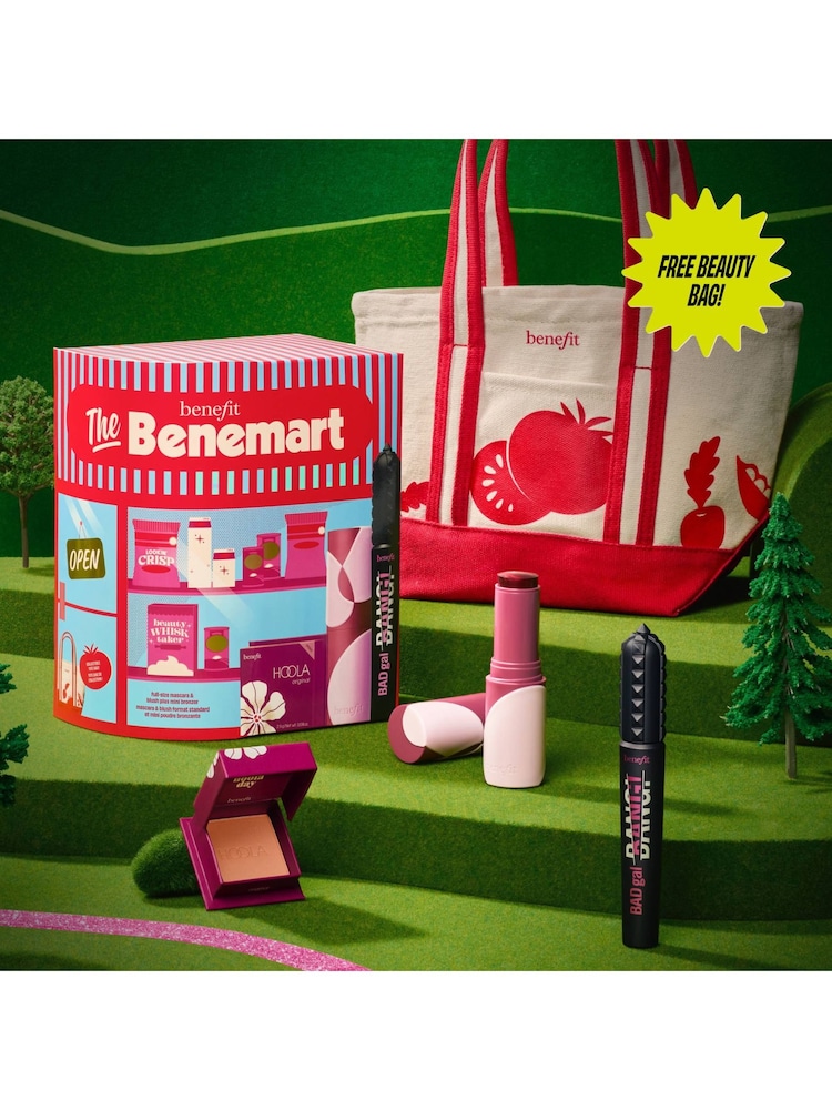 Benefit The Benemart Badgal BANG Mascara Gel Stick Blush & Hoola Bronzer Gift Set with Limited Edition Bag (Worth £75) - Image 10 of 10 Benefit The Benemart Badgal BANG Mascara Gel Stick Blush & Hoola Bronzer Gift Set with Limited Edition Bag (Worth £75) - Image 10 of 10