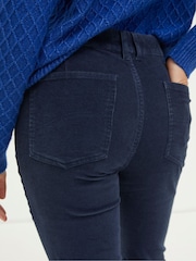 FatFace Blue Fly Flare Corduroy Trousers - Image 4 of 5