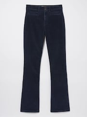 FatFace Blue Fly Flare Corduroy Trousers - Image 5 of 5
