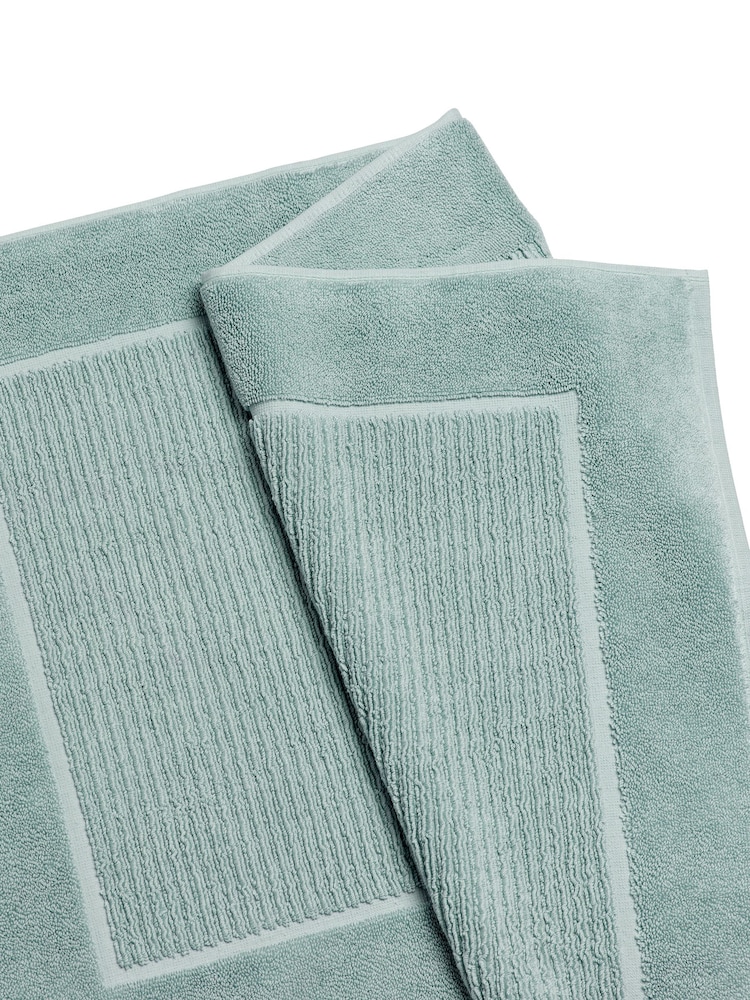 Christy Mineral Blue Supreme 1000GSM 100% Cotton Bat Mat - Image 2 of 2