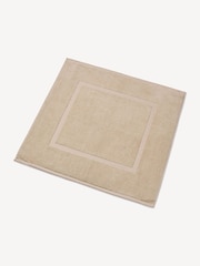 Christy Natural Beige Organic Cotton 850GSM Bath Mat - Image 2 of 3