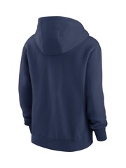 Nike Blue Boston Blue Sox Big Game Pullover Fleece Hoodie Womens - Image 3 of 3