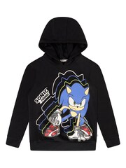Brand Threads Black Sonic Prime Boys Loungewear Jogger Set - Image 3 of 4