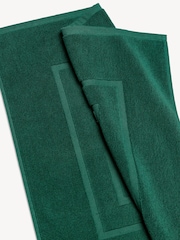 Christy Emerald Green Brixton 850GSM 100% Cotton Bath Mat - Image 2 of 2