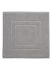 Christy Titanium Grey Brixton 850GSM 100% Cotton Bath Mat - Image 1 of 1
