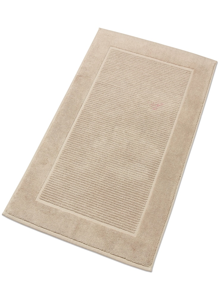 Christy Stone Beige Supreme 1000GSM 100% Cotton Bat Mat - Image 1 of 2