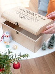 Treat Republic Personalised Christmas Eve Chest - Large Storage - Image 1 of 5