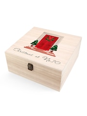 Personalised Festive Door Christmas Box by Treat Republic - Image 4 of 5