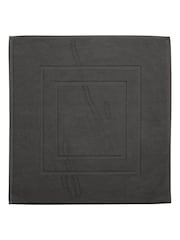 Christy Liquorice Grey Brixton 850GSM 100% Cotton Bath Mat - Image 2 of 2