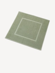 Christy Thyme Green Organic Cotton 850GSM Bath Mat - Image 2 of 3