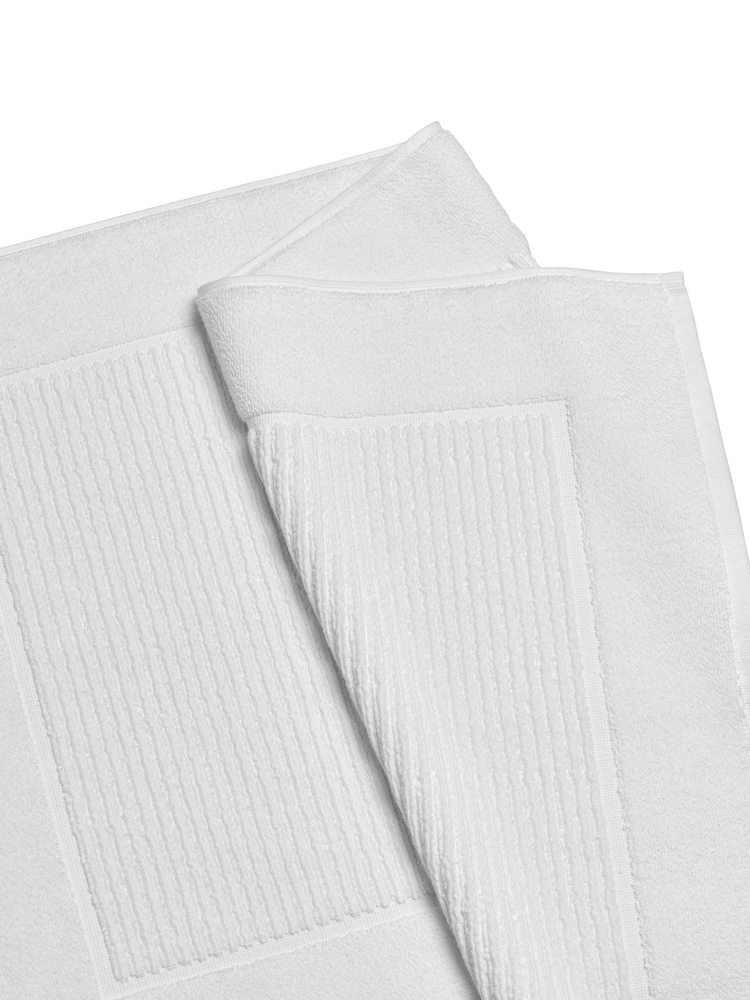 Christy White Supreme 1000GSM 100% Cotton Bath Mat - Image 2 of 2