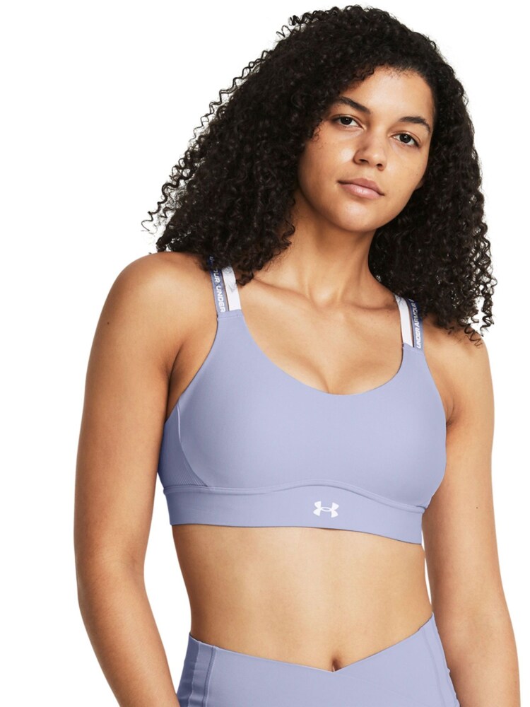 Under Armour Blue/White Infinity Low Support Bra - Image 2 of 10